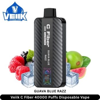 Disposable Vape Veiik Guava Blue Razz 40k