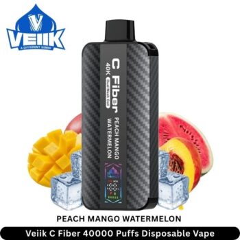 Disposable Vape Veiik Peach Mango Watermelon 40k