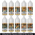 Elfliq Salt Nic Flavours 30Mg Elf Bar Ice King