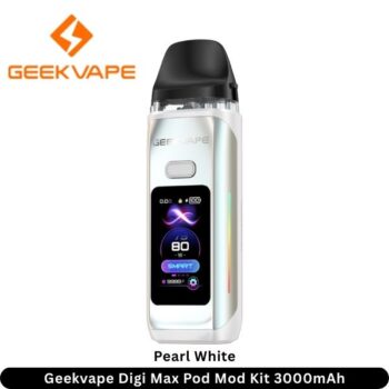 Geekvape Digi Max Pod Mod Kit Pearl White 3000mAh