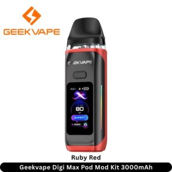 Geekvape Digi Max Pod Mod Kit Ruby Red 3000mAh