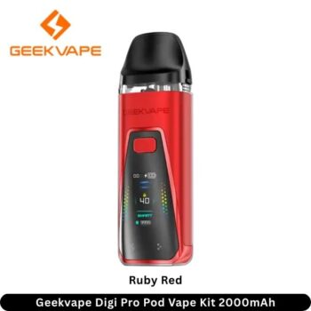 Geekvape Digi Pro Pod Vape Kit Ruby Red 2000mAh