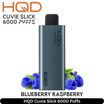 HQD Cuvie Slick Blueberry Raspberry 6000 Puffs