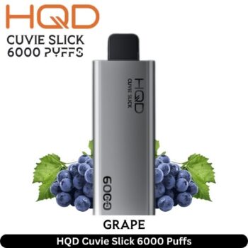 HQD Cuvie Slick Grape 6000 Puffs