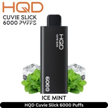 HQD Cuvie Slick Ice Mint 6000 Puffs
