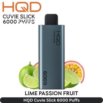HQD Cuvie Slick Lime Passion Fruit 6000 Puffs