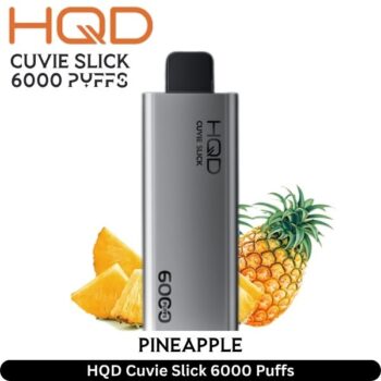 HQD Cuvie Slick Pineapple 6000 Puffs