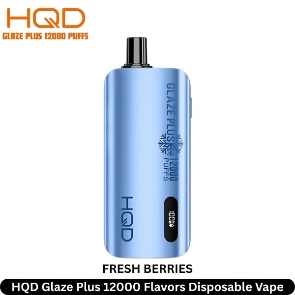HQD Glaze Plus Fresh Berries 12000 Flavors Disposable Vape