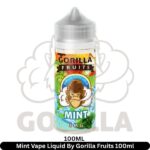 Mint Vape Liquid By Gorilla Fruits 100ml