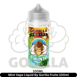 Mint Vape Liquid By Gorilla Fruits 100ml