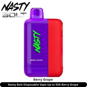 Nasty Bolt Disposable Vape Up to 50k Berry Grape