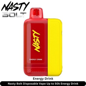 Nasty Bolt Disposable Vape Up to 50k Energy Drink