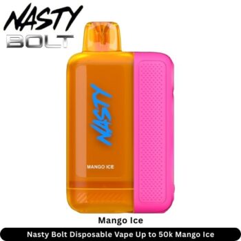 Nasty Bolt Disposable Vape Up to 50k Mango Ice