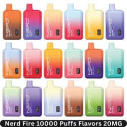 Nerd Fire 10000 Puffs Flavors 20MG