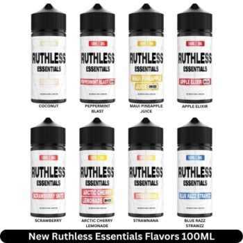 New Ruthless Essentials Flavors 100ML