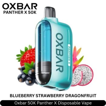 Oxbar 50K Puffs Panther X Blueberry Strawberry Dragonfruit