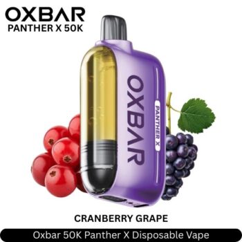 Oxbar 50K Puffs Panther X Cranberry Grape