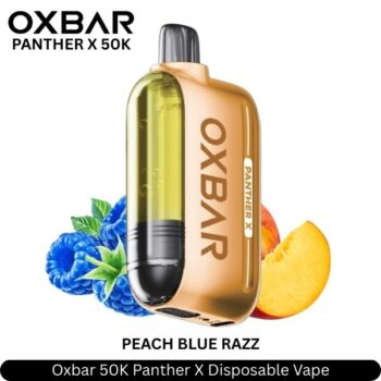 Oxbar 50K Puffs Panther X Peach Blue Razz