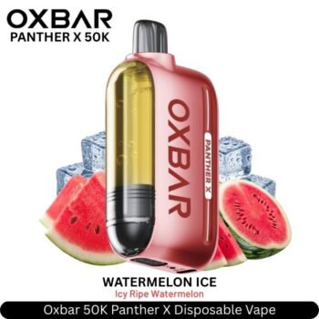 Oxbar 50K Puffs Panther X Watermelon Ice