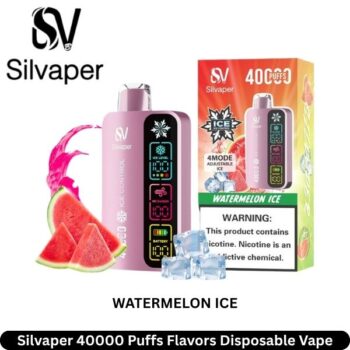 Silvaper 40000 Puffs Watermelon Ice Flavors Disposable Vape