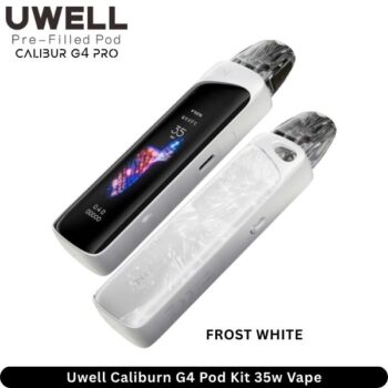 Uwell Caliburn G4 Pod Kit 35w Vape Frost White