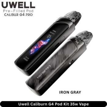 Uwell Caliburn G4 Pod Kit 35w Vape Iron Gray