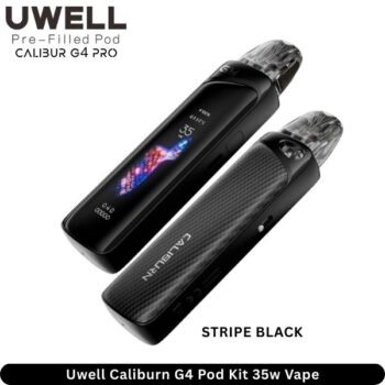 Uwell Caliburn G4 Pod Kit 35w Vape Stripe Black