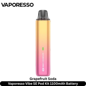 Vaporesso Vibe SE Pod Kit Grapefruit Soda 1100mAh Battery