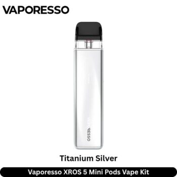 Vaporesso XROS 5 Mini Pods Vape Kit Titanium Silver
