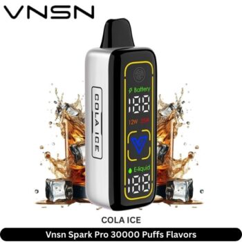 Vnsn Spark Pro 30000 Puffs Cola Ice Flavors