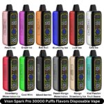 Vnsn Spark Pro 30000 Puffs Flavors Disposable Vape