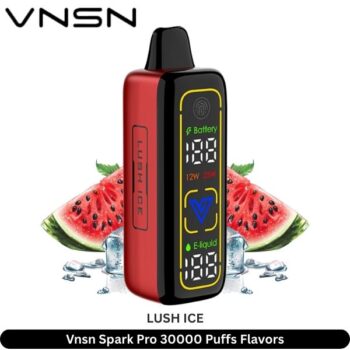 Vnsn Spark Pro 30000 Puffs Lush Ice Flavors