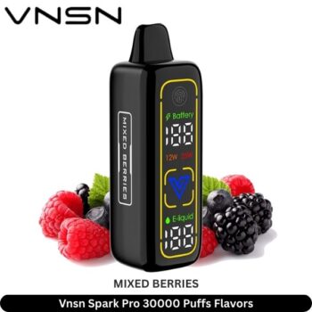 Vnsn Spark Pro 30000 Puffs Mixed Berries Flavors