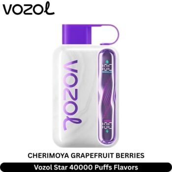 Vozol Star 40000 Puffs Cherimoya Grapefruit Berries Flavors