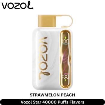 Vozol Star 40000 Puffs Strawmelon Peach Flavors