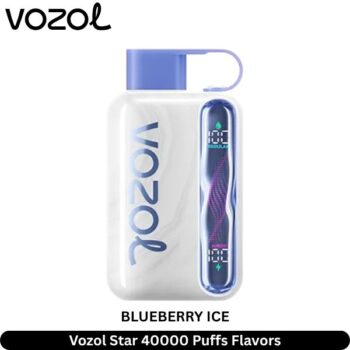 Vozol Star Blueberry Ice 40000 Puffs Flavors