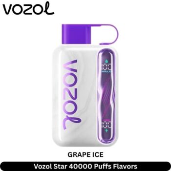 Vozol Star Grape Ice 40000 Puffs Flavors