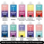 WGA Crystal Pro Max Extra 15K Vape Kit Rechargeable