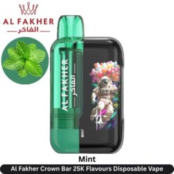 Al Fakher Crown Bar 25K Flavours Mint Disposable