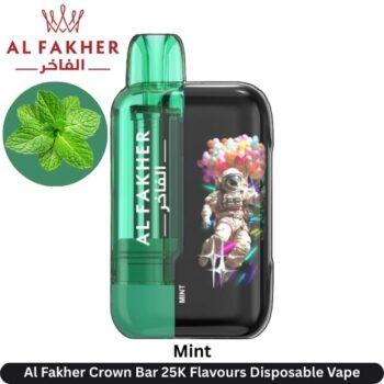 Al Fakher Crown Bar 25K Flavours Mint Disposable