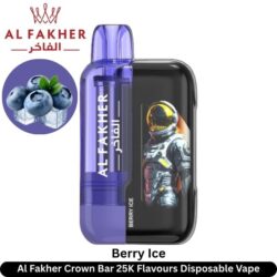 Al Fakher Crown Bar Berry Ice 25K Flavours Disposable