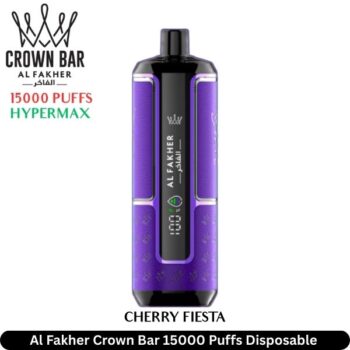 Al Fakher Crown Bar Cherry Fiest 15000 Puffs