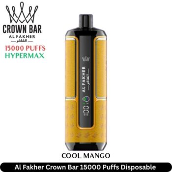 Al Fakher Crown Bar Cool Mango 15000 Puffs
