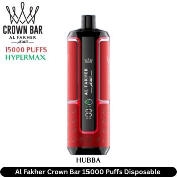 Al Fakher Crown Bar Hubba 15000 Puffs