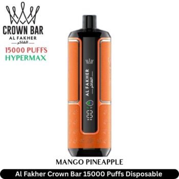 Al Fakher Crown Bar Mango Pineapple 15000 Puffs