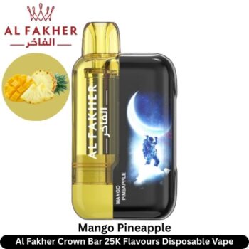 Al Fakher Crown Bar Mango Pineapple 25K Flavours Disposable