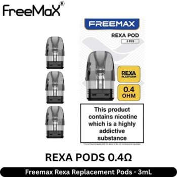 Freemax Rexa Replacement Pods 0.4Ω- 3mL