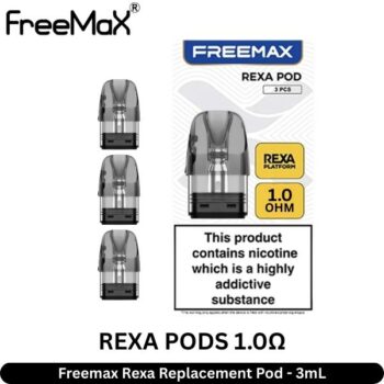 Freemax Rexa Replacement Pods 1.0Ω- 3mL