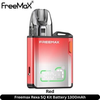Freemax Rexa SQ Kit Red Battery 1300mAh
