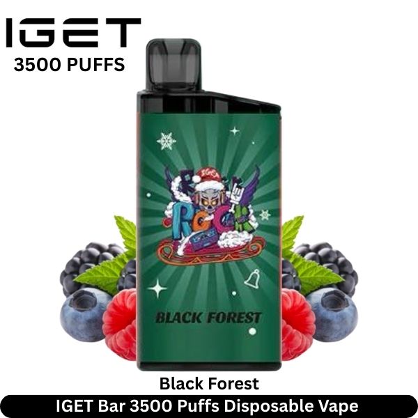 IGET Bar 3500 Puffs Disposable Vape 12 IGET Bar 3500 Puffs Black Forest Disposable Vape